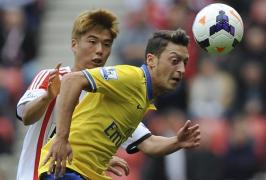 arsenal ozil ncepe mpotriva stoke