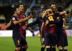 barcelona malaga 1 3