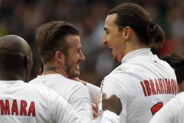 david beckham va ajuta ne c tiga cl ibrahimovic