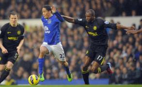 everton 2 1 wigan athletic
