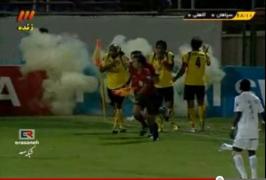 explozie shake meci de fotbal din iran