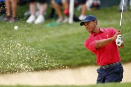 golf stele pentru a concura n evenimentul de caritate woods