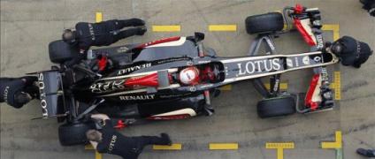 grosjean mai rapid pe ziua a doua n barcelona