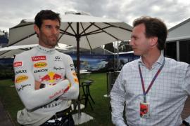 horner sus ine webber pentru a sprijini vettel