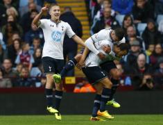 ht aston villa 0 1 tottenham hotspur