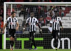 jum tate de timp benfica 1 1 newcastle united