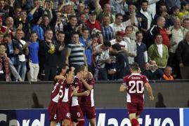jum tate de timp cfr cluj 1 1 manchester united