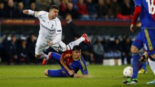 jum tate de timp tottenham 1 1 fc basel agg 3 3 