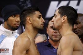 khan stau la 140lbs pentru a ademeni garcia