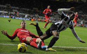 newcastle united 3 0 wigan athletic