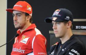 nici vettel i alonso la ferrari