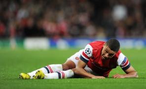 oxlade chamberlain din marea ciocnire