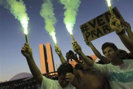 pre edintele braziliei adresat protestatarilor