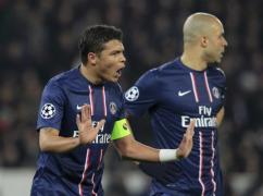 psg sudoare pe thiago silva