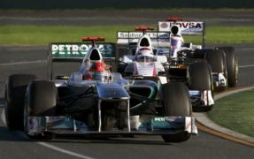sauber n mercedes slipstream