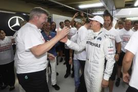 schumacher sugestii la noul mercedes rol