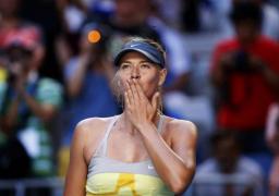 sharapova furtuni n runda a treia
