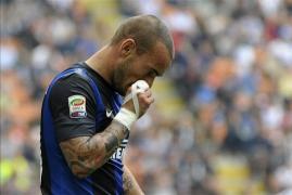 sneijder setat s plece inter