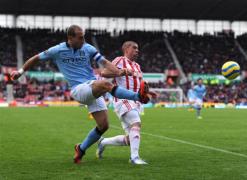 stoke city v manchester city