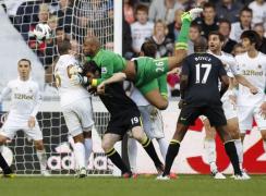 swansea 2 wigan athletic 1