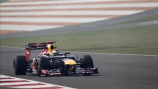 vettel conduce prima practic n indian grand prix