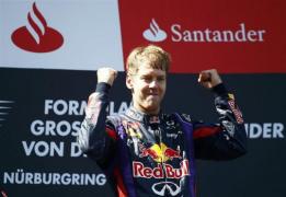 vettel salut o curs greu 