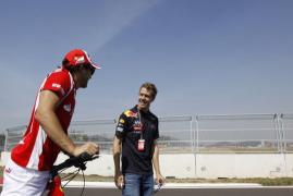 vettel surprins de massa critica