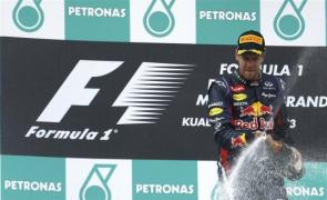 webber fulgerator coechipier vettel