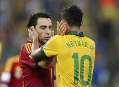 xavi salut fantastic neymar