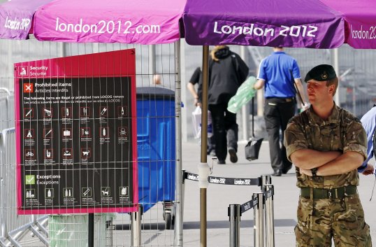 The Home Secretary Theresa May could be forced to intervene in a row between London Olympic organisers and G4S over the firm’s failure to supply adequate security at the Games.