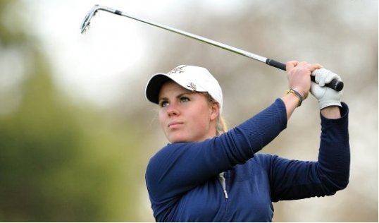 Swedish golfer Daniela Holmqvist has earned the name of Spiderwoman after she was bitten by a deadly Black Widow spider whilst playing in the Australian Open.