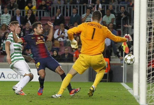 Heroic Celtic keeper Fraser Forster described the 2-1 defeat by Barcelona as