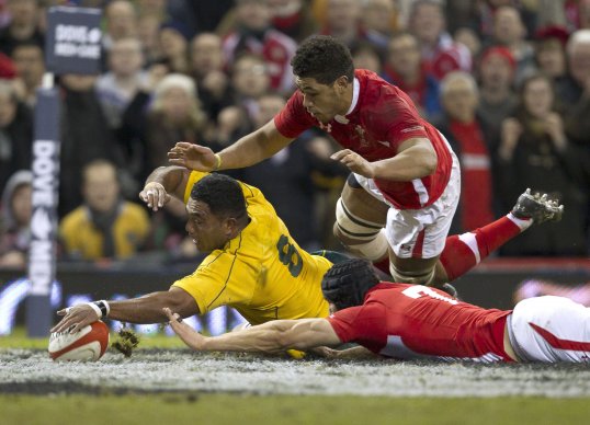 A nicely evenly matched game with Australia taking the spoils in the final minute with a try.
