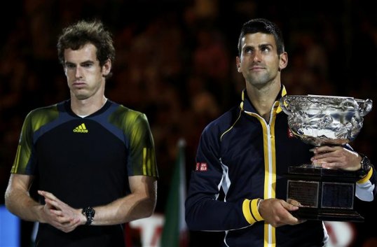 Three former tennis champions have said that Novak Djokovic deserved his victory over Andy Murray in the Australian Open.
