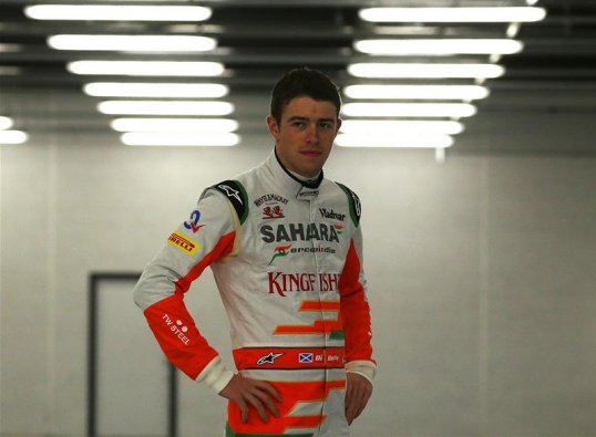 Formula 1 driver Paul Di Resta said he has to manage his love of food with his training.