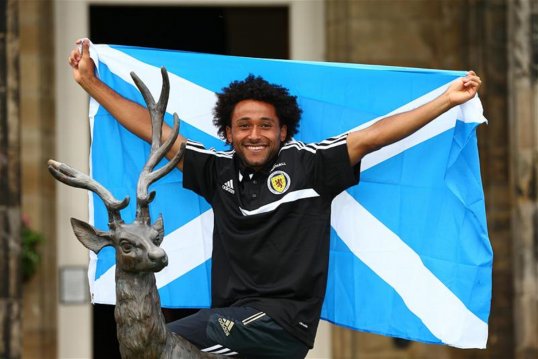 Watford winger Ikechi Anya, called into the Scotland squad, says that with Gordon Strachan's side unable to qualify for the World Cup finals in Brazil, he and his new team-mates will be able to express themselves more against Belgium and Macedonia in th