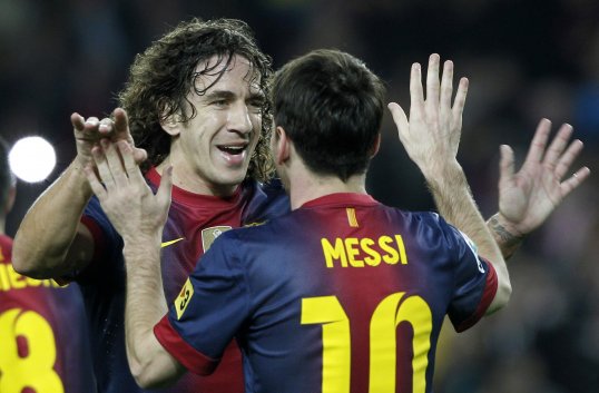 Real Zaragoza made a game of it in the first 45-minutes but Barcelona slowly eased ahead.