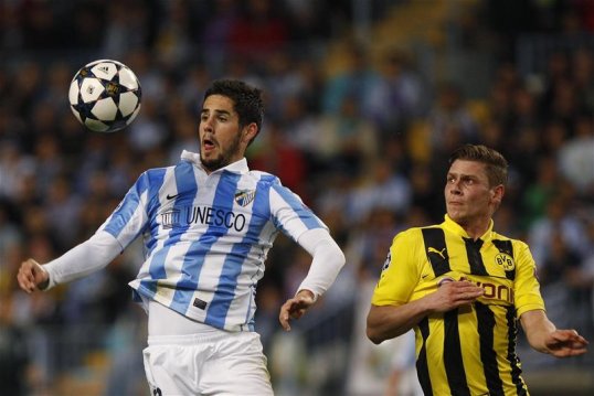 Málaga midfielder Joaquín said that 0-0 home draw against Borussia Dortmund in their Champions League quarter-final was a positive result.
