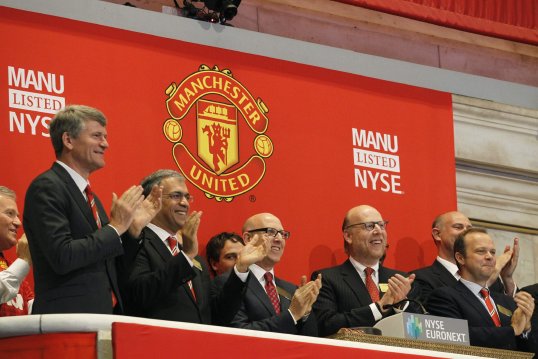 Manchester United saw a fall in profits and revenues for its last financial year mainly due to disappointing on-field performances.