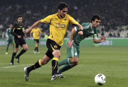 Greek Superleague side AEK Athens have been relegated for the first time in their history after the club were deducted points because of their fans' behaviour.