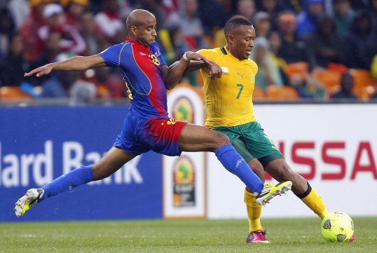 Cape Verde Islands claimed their first ever African Cup of Nations point with a 0-0 draw against hosts South Africa this afternoon.