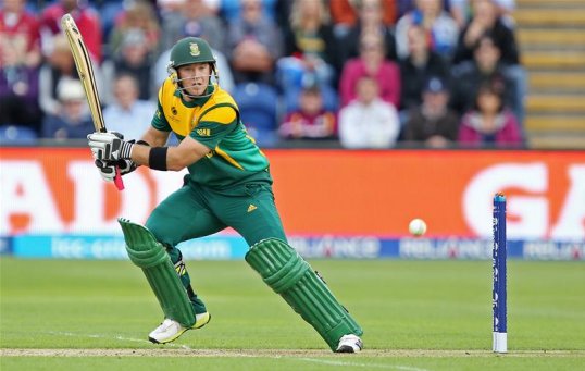 South Africa have progressed into the semi-finals of the Champions Trophy after rain forced their match with the West Indies to end in a draw.