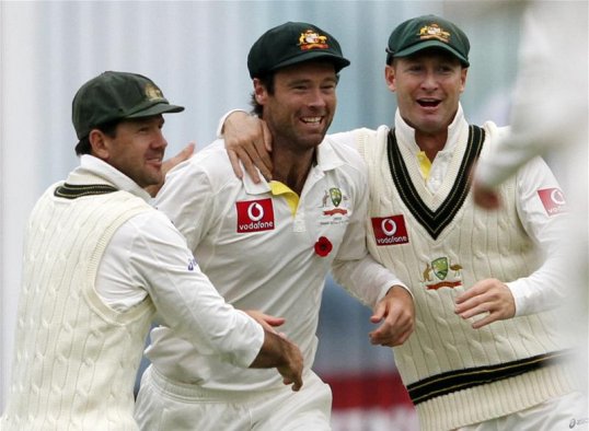 After the second day of the first Test was washed out at the Gabba, South Africa put themselves in a strong position with Jacques Kallis and Hashim Amla both making tons.
