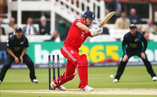 England captain Alastair Cook became the second victim to a handy New Zealand attack in the first one day international at Lord’s.