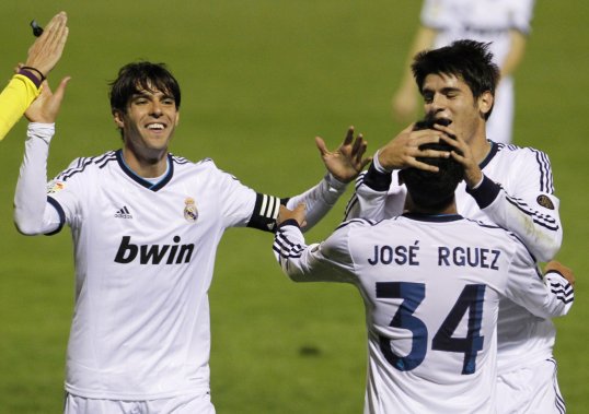 Real Madrid overpowered Alcoyano in the Copa Del Rey tonight.