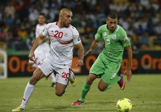 Youssef Msanki’s stoppage time beauty brightened up a very dull affair at the Royal Bafokeng Stadium to give Tunisia three points against Algeria.