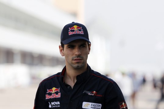 Former Formula One driver Jaime Alguersuari believes the sport has become an auction after failing to secure a race seat for the 2013 season.