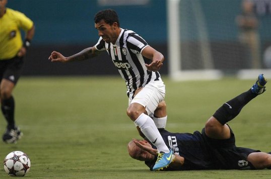 Former Manchester city striker Carlos Tevez said he was close to retiring before Juventus came in for his services.
