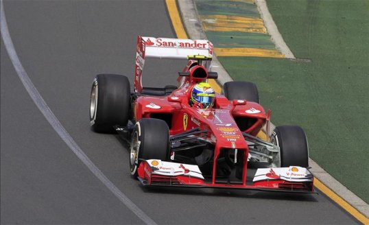 Ferrari’s Felipe Massa said that the practice session was positive for him at the Melbourne race circuit ahead of the season’s opening Grand Prix on Sunday.