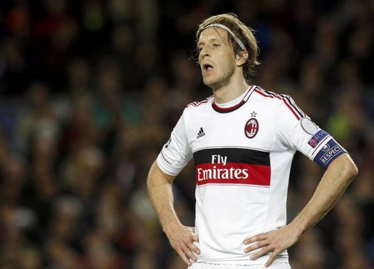 AC Milan captain Massimo Ambrosini has admitted the side